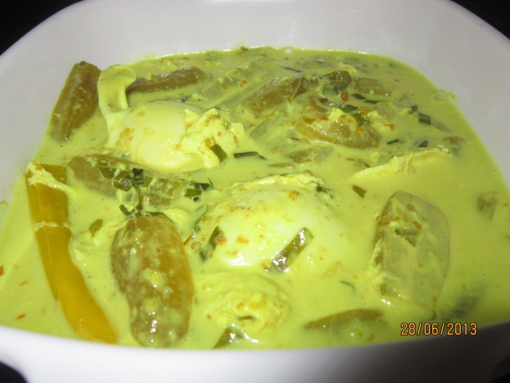 Gulai Telur Itik