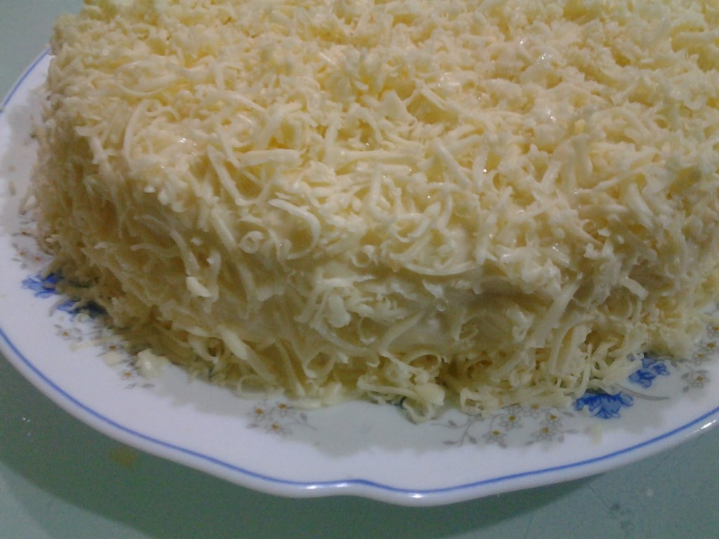 Kek Keju Cheddar Snow