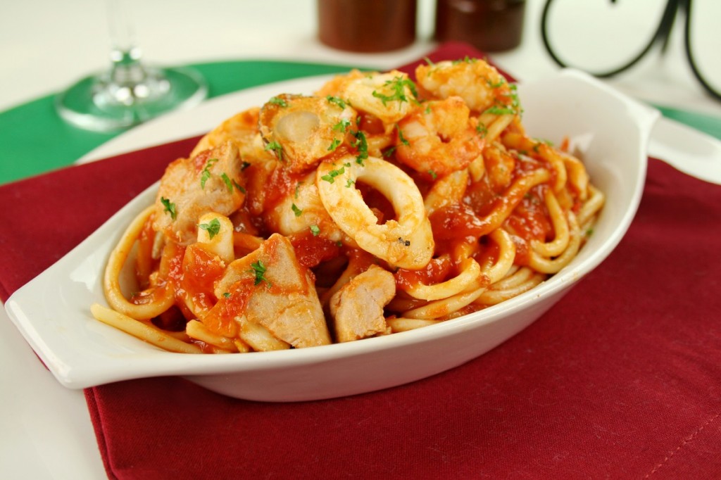 Spageti Seafood