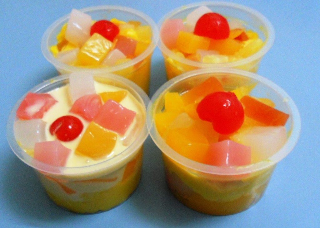 Puding Kastard Berkuah