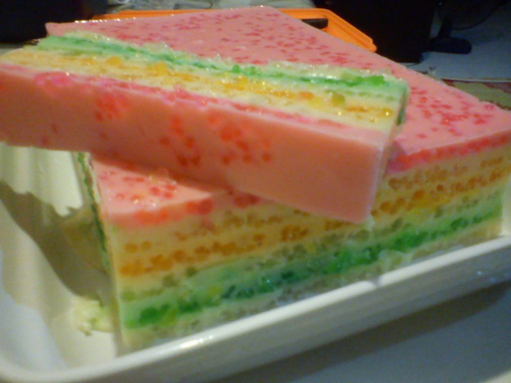 Puding Sagu Pelangi