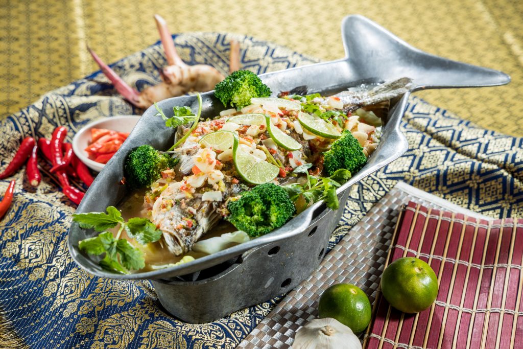 Ikan Siakap Stim Limau