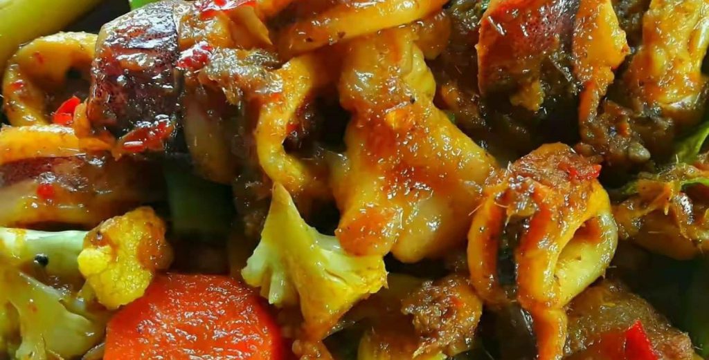 Resepi Sotong Phat Phed