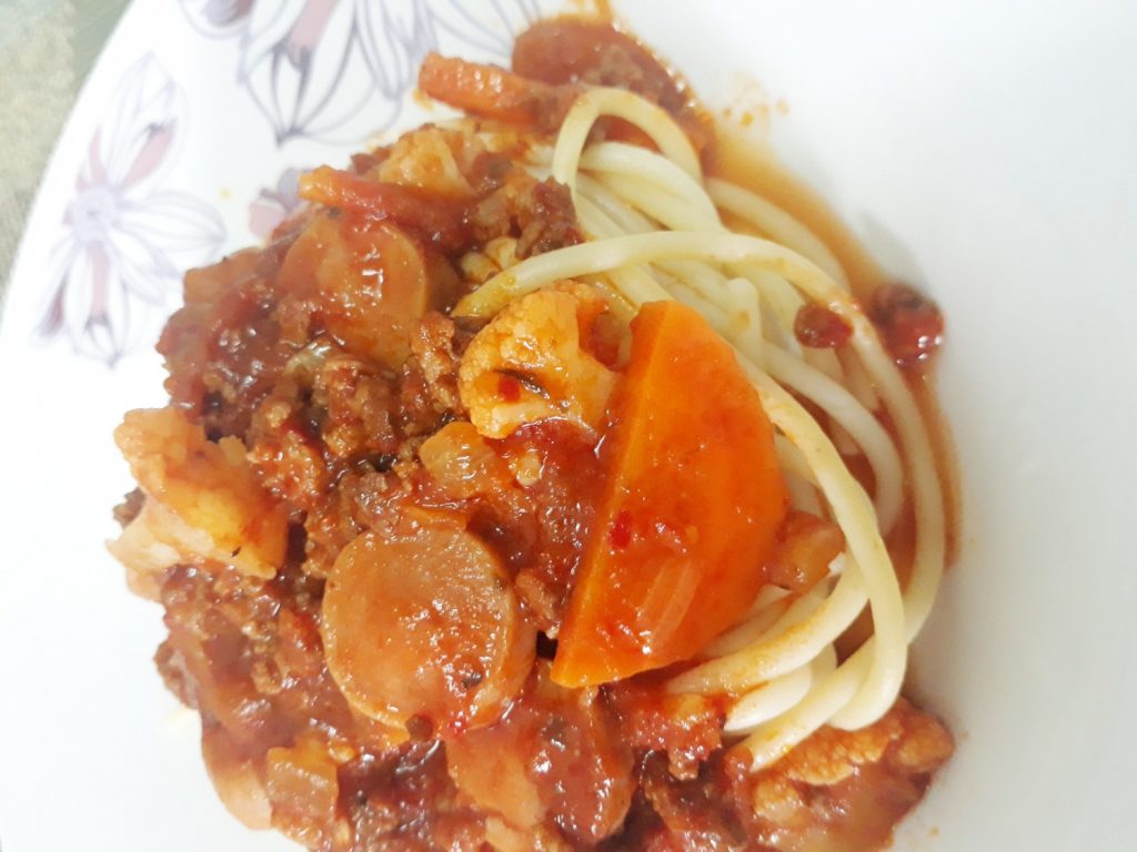 Spaghetti Bolognese Simple